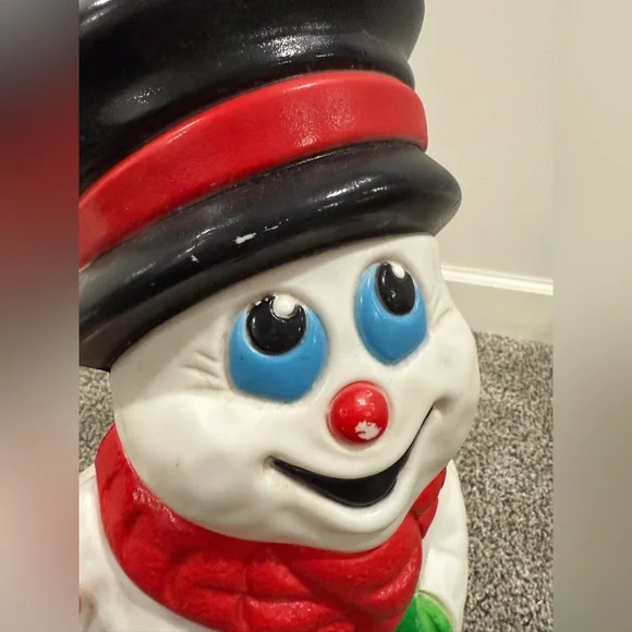 Vintage snowman blow mold - Picture 6 of 8